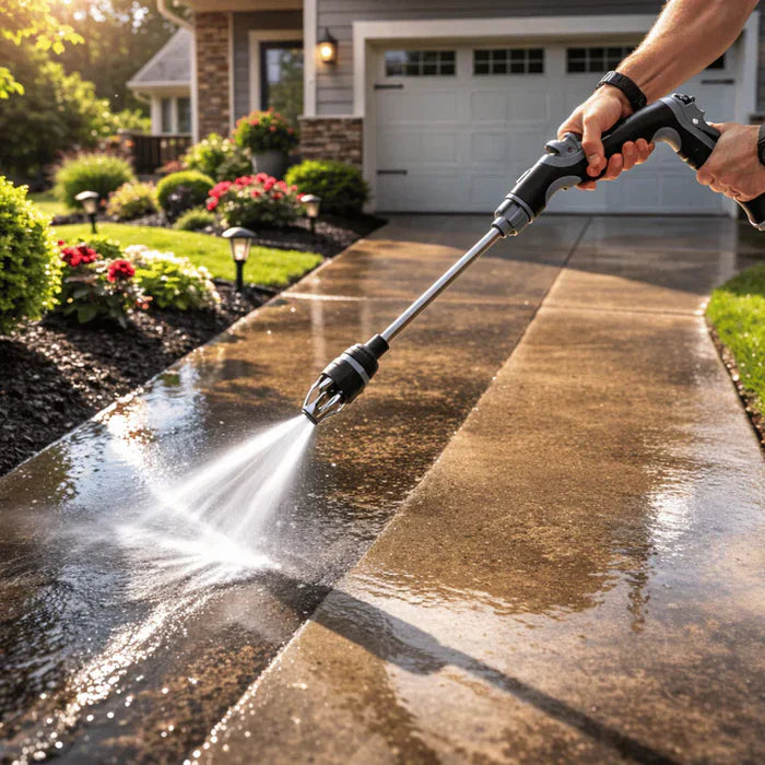 Vorruto™ - Power high-pressure cleaner for every garden hose